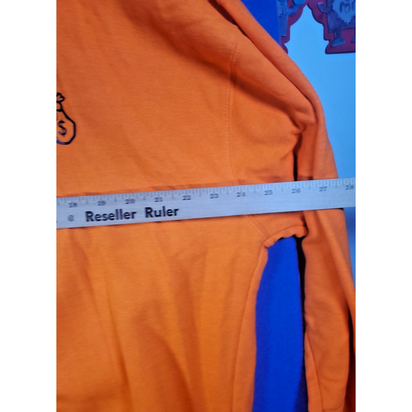 Hoodie Sweater Men's Size XL Orange Cupid - Picture 7 of 16